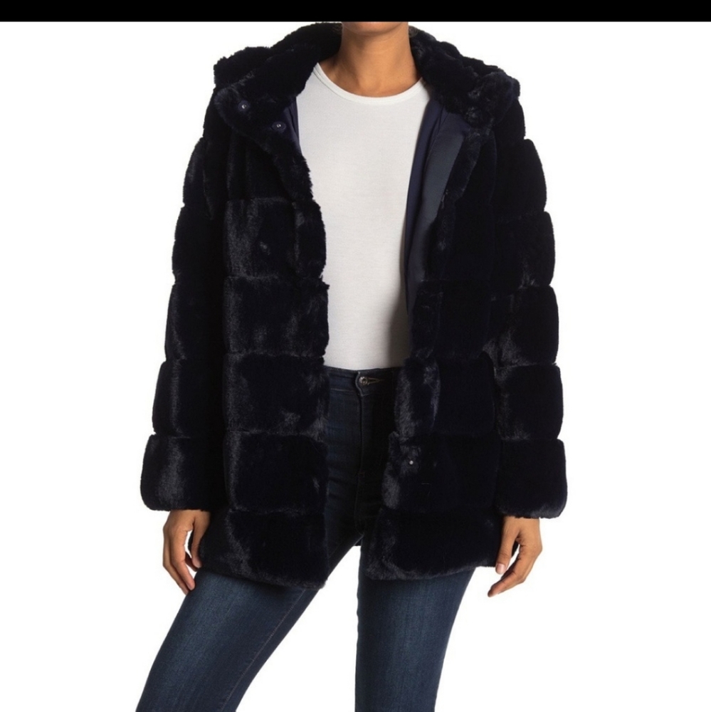 Bcbg Maxazria Faux Fur - Picture 1 of 6